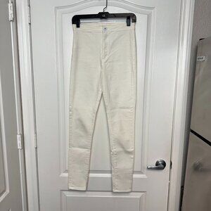 Bullhead Denim Co. Uber High Rise Skinniest White Jeans – Size 7